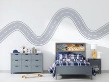 Load image into Gallery viewer, Winding Road Wall Decal Highway Wall Mural Kids Room Playroom Neutral Race Track Wall Sticker