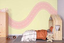 Load image into Gallery viewer, Road Wall Decal Winding Highway Wall Mural Playroom Race Track Wall Sticker Kids Room Nursery &amp; Playroom