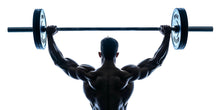 Load image into Gallery viewer, Bodybuilder Wall Decal Gym Wall Art Fitness Mural Weightlifting Vinyl Sticker Modern Gym Decor Barbell Athlete Silhouette Workout Motivation