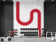 Load image into Gallery viewer, Highway Track Wall Decal Road Wall Mural Kids Room Playroom
