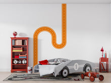Load image into Gallery viewer, Highway Track Wall Decal Road Wall Mural Kids Room Playroom