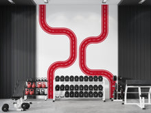 Load image into Gallery viewer, Race Track Wall Decal Road Wall Mural Playroom Car Track Wall Sticker Kids Room Nursery &amp; Playroom