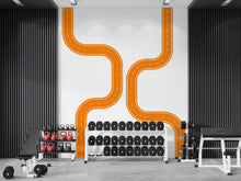 Load image into Gallery viewer, Race Track Wall Decal Road Wall Mural Playroom Car Track Wall Sticker Kids Room Nursery &amp; Playroom