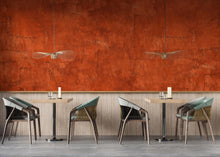 Load image into Gallery viewer, Rustic Burnt Red Plaster Wallpaper Textured Mediterranean Wall Mural Vintage Terracotta Home Décor Peel and Stick 807LU