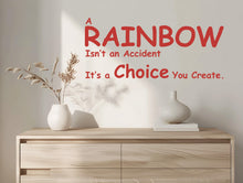 Load image into Gallery viewer, Text Wall Decal Peel And Stick Kids Room Nursery Playroom Pastel Rainbow Colors