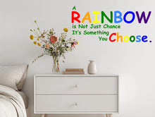Load image into Gallery viewer, Text Wall Mural Peel And Stick Nursery Kids Room Baby Bedroom Classic Rainbow ROYGBIV