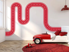 Load image into Gallery viewer, Road Wall Decal Playroom Car Track Wall Mural Kids Room
