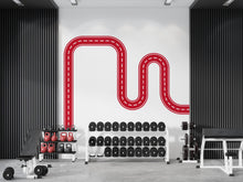 Load image into Gallery viewer, Highway Track Wall Decal Road Wall Mural Kids Room Playroom