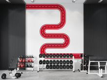 Load image into Gallery viewer, Road Wall Decal Car Track Wall Mural Boys Room Playroom Kids Room