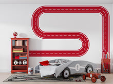 Load image into Gallery viewer, Highway Wall Decal Winding Road Wall Mural Boys Room Kids Room