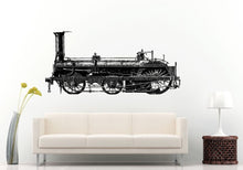 Load image into Gallery viewer, Express Classic Vintage Locomotive Train Rail Road Wall Decal Vinyl Sticker Mural Room Decor L712