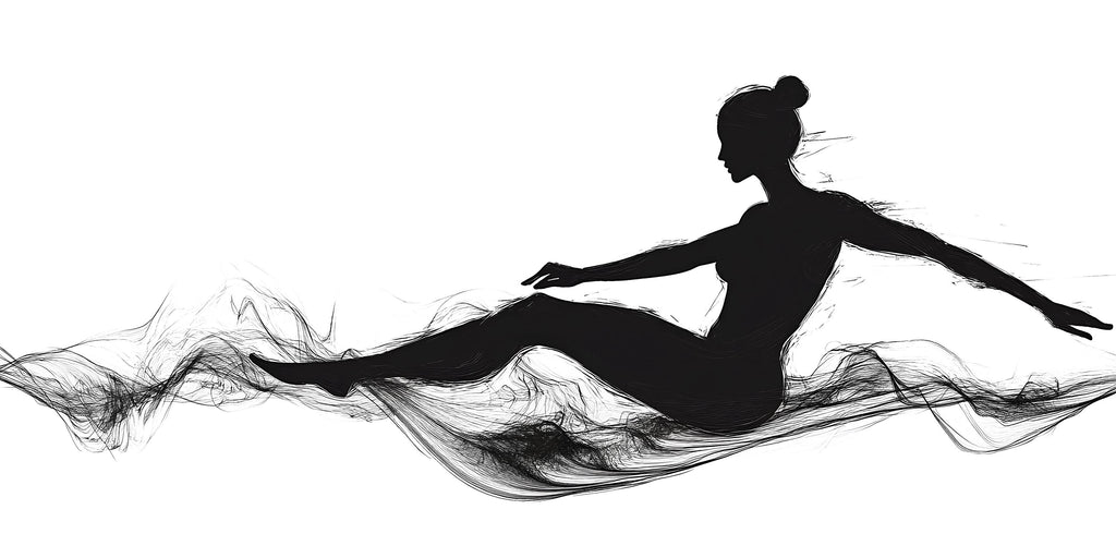 Yoga Wall Decal Pilates Wall Art Woman Silhouette Vinyl Sticker Fitness Wall Decor Meditation Mural Modern Home Gym Studio Decor