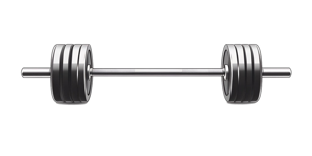 Barbell Wall Decal Gym Wall Art Weightlifting Vinyl Sticker Fitness Wall Decor Powerlifting Decor Home Gym Wall Art Modern Gym Design