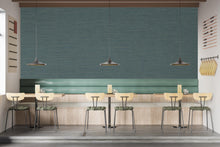 Load image into Gallery viewer, Dark Teal Textured Wallpaper, Modern Blue Green Wall Covering, Luxury Minimalist Wallpaper, Accent Wall Decor, Peel and Stick 831LU