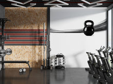 Load image into Gallery viewer, Kettlebell Wall Decal Minimalist Gym Wall Art Fitness Vinyl Sticker Modern Home Gym Decor Strength Training Wall Art