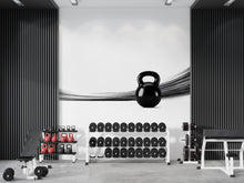 Load image into Gallery viewer, Kettlebell Wall Decal Minimalist Gym Wall Art Fitness Vinyl Sticker Modern Home Gym Decor Strength Training Wall Art