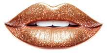 Load image into Gallery viewer, Gold Glitter Lips Wall Decal Makeup Wall Sticker Beauty Salon Decor Nail Studio Wall Art Luxury Glam Lips Vinyl Wall Decal Modern Decor
