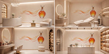 Load image into Gallery viewer, Perfume Bottle Wall Decal Beauty Studio Wall Sticker Fragrance Wall Art Luxury Salon Decor Spa Wall Decal Elegant Beauty Room Cosmetic