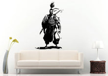 Load image into Gallery viewer, Anime Animation Japanese Worrier Samurai With A Sword Wall Decal Vinyl Sticker Mural Room Decor L746