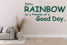 Load image into Gallery viewer, Rainbow Quote Wall Decal Phrase Everyday Luck Positive Vinyl Decor Modern Vinyl Wall Art Wall Mural Kids Room