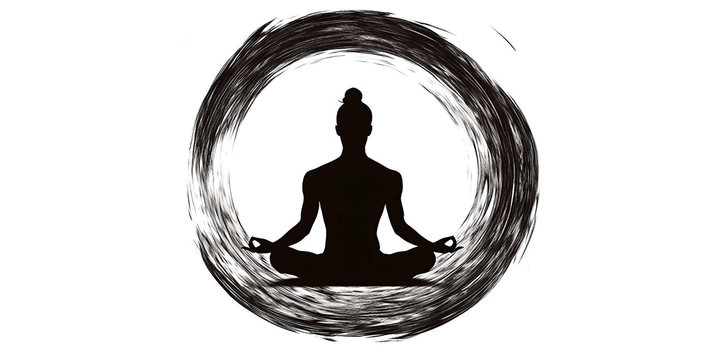 Meditation Wall Decal Zen Circle Yoga Wall Art Spiritual Vinyl Sticker Minimalist Wellness Decor Yoga Studio Wall Mural Meditation Room