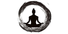 Load image into Gallery viewer, Meditation Wall Decal Zen Circle Yoga Wall Art Spiritual Vinyl Sticker Minimalist Wellness Decor Yoga Studio Wall Mural Meditation Room