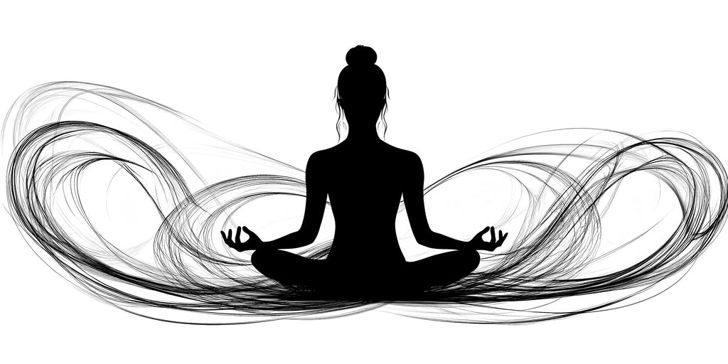 Meditation Wall Decal Yoga Wall Art Zen Vinyl Sticker Spiritual Wellness Wall Decor Minimalist Meditation Room Mural Yoga Studio Decor