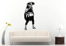 Load image into Gallery viewer, Anime Animation Japanese Man Guy In A Hat Wall Decal Vinyl Sticker Mural Room Decor L742
