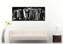 Load image into Gallery viewer, Big City Life Sky Line Point Of View Wall Decal Vinyl Sticker Mural Room Decor L758