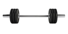 Load image into Gallery viewer, Barbell Wall Decal, Gym Wall Art, Minimal Fitness Wall Decor, Weightlifting Sticker, Home Gym Decor, Workout Wall Mural, Strength Training
