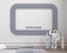 Load image into Gallery viewer, Car Track Wall Decal Road Wall Mural Playroom Racing Highway Kids Room Teen &amp; Boys Bedroom Decor