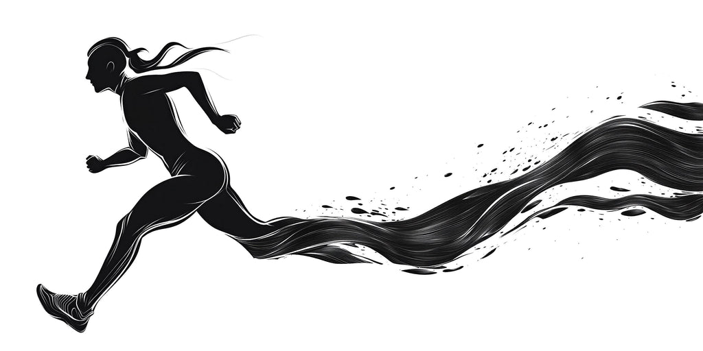 Running Woman Wall Decal Fitness Wall Art Gym Mural Runner Silhouette Vinyl Sticker Modern Gym Decor Cardio Motivation Workout Wall Decor