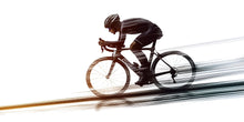 Load image into Gallery viewer, Cyclist Wall Decal Gym Wall Art Cycling Mural Bike Rider Vinyl Sticker Fitness Wall Decor Speed Motion Spin Studio Home Gym Decor