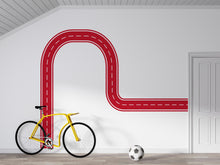 Load image into Gallery viewer, Highway Track Wall Decal Road Wall Mural Kids Room Playroom
