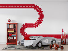Load image into Gallery viewer, Highway Track Wall Decal Road Wall Mural Kids Room Playroom