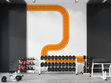 Load image into Gallery viewer, Road Wall Decal Racing Line Wall Mural Playroom Kids Room