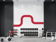 Load image into Gallery viewer, Race Track Wall Decal Road Wall Mural Playroom Car Track Wall Sticker Kids Room Nursery &amp; Playroom
