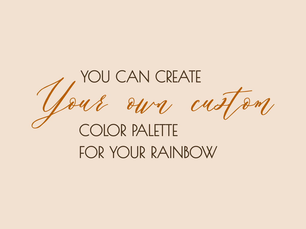Stripes Waves Wall Vinyl Rainbow Sticker Wavy Rainbow Wall Decal Modern Vinyl Wall Art Colorful Interior Decor