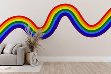 Load image into Gallery viewer, Rainbow Large Wall Decal for Accent Wall Vinyl Rainbow Sticker Nursery &amp; Playroom Decor
