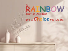 Load image into Gallery viewer, Text Wall Decal Peel And Stick Kids Room Nursery Playroom Pastel Rainbow Colors