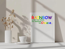 Load image into Gallery viewer, Text Wall Mural Peel And Stick Nursery Kids Room Baby Bedroom Classic Rainbow ROYGBIV