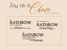 Load image into Gallery viewer, Text Wall Mural Peel And Stick Women Yoga Place Relax Space Classic Rainbow ROYGBIV