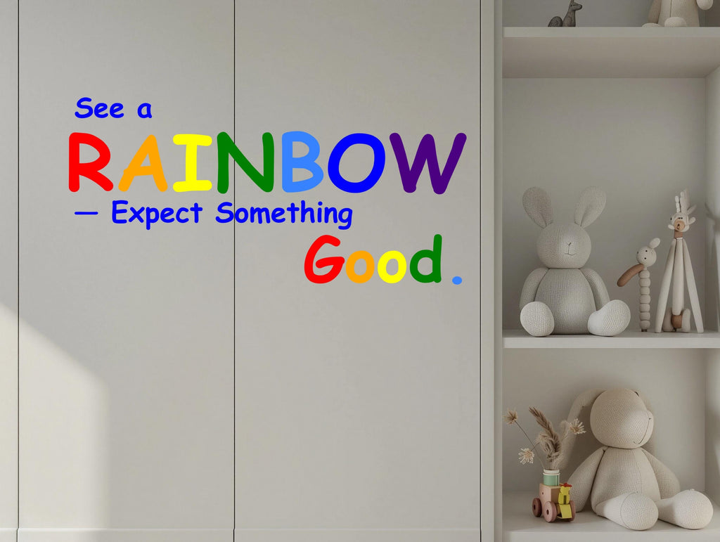 Everyday Phrases Wall Decal Peel And Stick Kids Room Playroom Pastel Colors