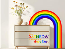 Load image into Gallery viewer, Text Wall Decal Peel And Stick Yoga Place Relax Area Women Pastel Rainbow Colors