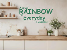 Load image into Gallery viewer, Text Wall Mural Peel And Stick Women Yoga Place Relax Space Classic Rainbow ROYGBIV