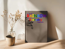 Load image into Gallery viewer, Text Wall Mural Peel And Stick Women Yoga Place Relax Space Classic Rainbow ROYGBIV