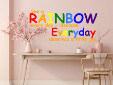 Load image into Gallery viewer, Everyday Phrases Wall Decal Peel And Stick Women Yoga Relax Area Pastel Colors