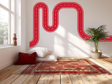 Load image into Gallery viewer, Road Wall Decal Playroom Car Track Wall Mural Kids Room