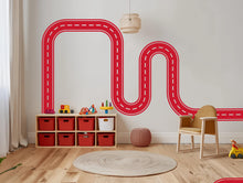 Load image into Gallery viewer, Highway Track Wall Decal Road Wall Mural Kids Room Playroom