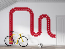 Load image into Gallery viewer, Highway Track Wall Decal Road Wall Mural Kids Room Playroom